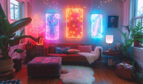 Les néons personnalisés pour une décoration intérieure unique : pourquoi et comment les utiliser