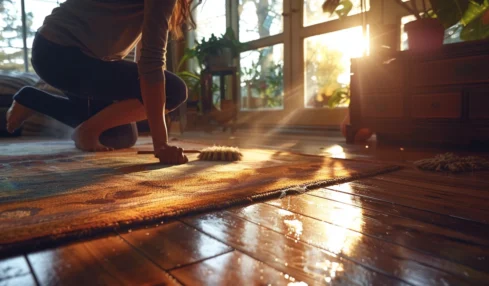 Réparation parquet noirci : astuces naturelles et techniques professionnelles contre l'humidité