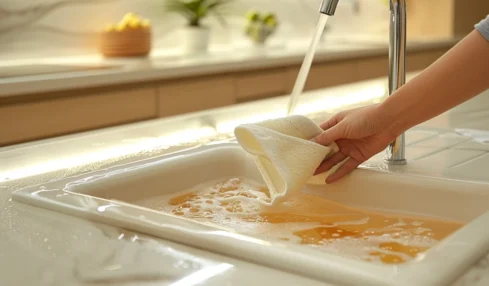 Nettoyer un évier en résine : astuces pratiques et naturelles pour un résultat impeccable et durable
