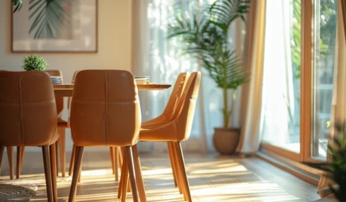Chaises de salle à manger design : un mélange parfait de confort et d'esthétique pour un intérieur accueillant