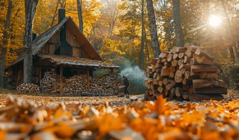 Le bois : une alternative économique et écologique pour chauffer votre maison sans dépendre de l'électricité