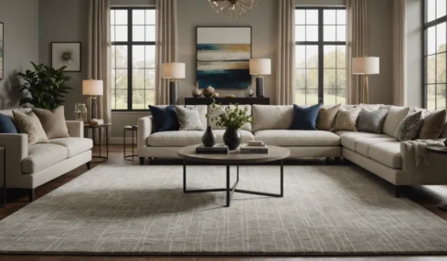 Tapis modernes pour la décoration intérieure : tendances et inspirations
