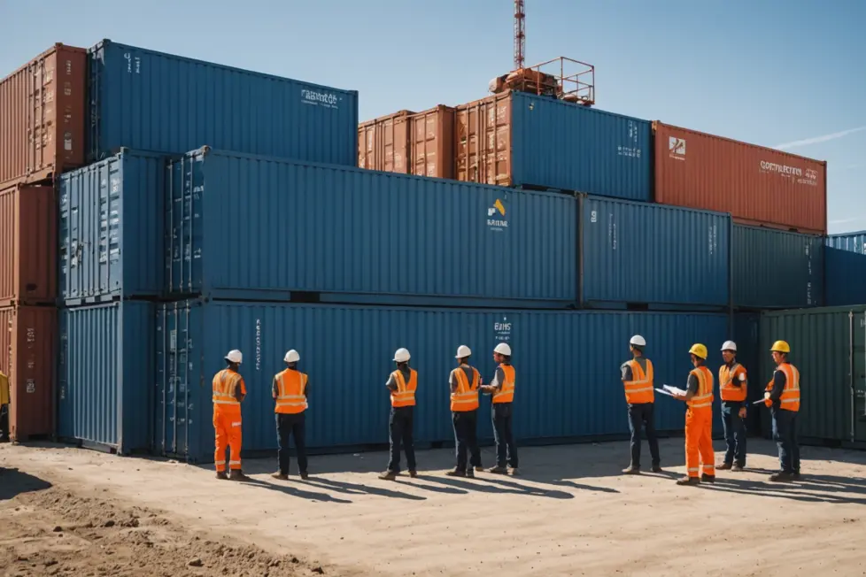 Solutions modulaires : location et vente de containers de chantier